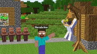 Men Herobrineni Chaqirdim Va U Meni Dorga Osdi😥 |Minecraft Video Uzbek Zabonida