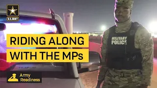 Riding Along With the MPs