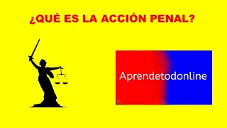 👨‍🏫¿QUÉ ES LA ACCIÓN EN EL DERECHO PENAL? -TEORÍA DEL DELITO