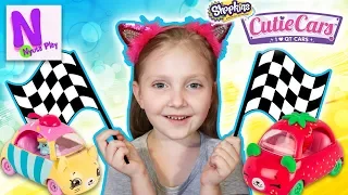 СЮРПРИЗЫ ШОПКИНС МАШИНКИ устроили Большие Гонки - Shopkins Cutie Cars / Nyuta Play