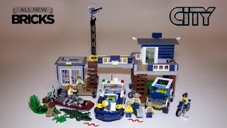 Lego City 60069 Swamp Police Station Speed Build Review