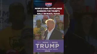 United States Elections: Former President Donald Trump’s First 2024 Campaign Rally In Waco, Texas