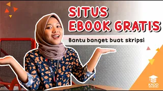 Rekomendasi Website Download Ebook Buku Gratis FREE buat bahan Skripsi