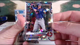 2021 Bowman HTA Jumbo Baseball Half Case Break #1