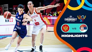 Montenegro - Serbia | Highlights - FIBA Women's EuroBasket 2021