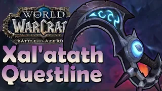 Xal'atath Questline! Crucible of Storms Pre-Raid Story - Patch 8.1.5