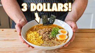 3 Dollar Homemade Ramen | But Cheaper