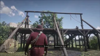 Red Dead Redemption 2 - The Hanging Of A Female Serial Killer