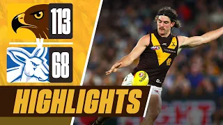 Hawthorn v North Melbourne | Match Highlights - Round 6, 2024