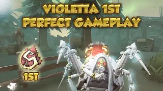 (1st Violetta) Violetta 1st Perfect Gameplay | Identity V |第五人格 | 제5인격 Soul Weaver