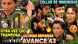 Avance 43 ELI CRÍTICA A JEAN💥 EDWIN EXPLOTA VS JANETTE🤬 QL3ROS. TRAMPA cap42 #survivor méxico 2024