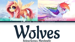 How Would FlutterDash Sing: Wolves by Selena Gomez, Marshmello - Color Coded Lyrics (Request)