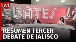 Así fue el tercer debate por la gubernatura de Jalisco