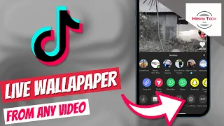 Use tik tok videos as a live wallpaper for your iPhone | How to set tiktok video as Wallpaper simple