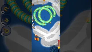 🐍WormsZone.io ❤001 Slither Snake Top01 /Best World Record Snake Epic cacing WormsZoneio #16