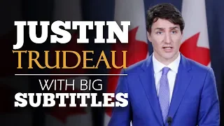 ENGLISH SPEECH | JUSTIN TRUDEAU - We are Canadian (English Subtitles)