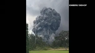 Hawaii's Kilauea volcano erupts, spews ash