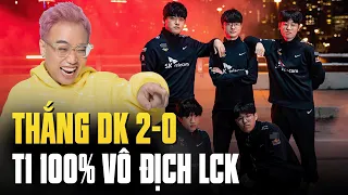 Lu Talkshow: Thắng DK 2-0, T1 100% vô địch LCK