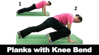 Planks with Knee Bend - Ask Doctor Jo