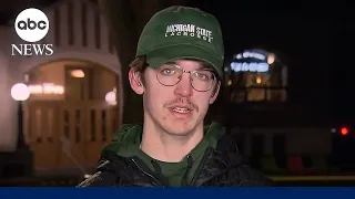 Michigan State student details experience during deadly campus mass shooting | GMA