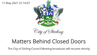 11 May 2021 Council Meeting