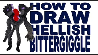 How to draw Hellish Bittergiggle (Garten of Banban VII)