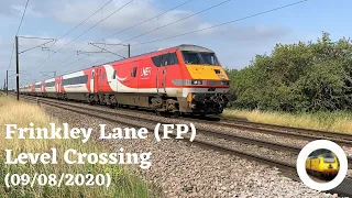 Frinkley Lane Public Footpath Level Crossing (09/08/2020)