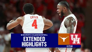 Texas at No. 3 Houston: College Basketball Highlights | CBS Sports