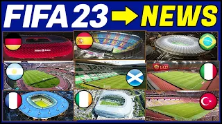 FIFA 23 NEWS | NEW STADIUMS - CONFIRMED, POTENTIAL & WISHLIST ✅