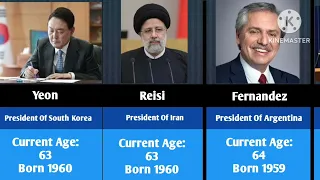 AGE Of World Leaders 2024  Youngest to Oldest Part 2