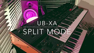 Behringer UB Xa - Bass and Pad in Split Mode