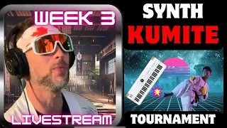 SAMURAI LIVE!! SYNTH KUMITE RADIO ROUND #3 LISTENING PARTY LIVESTREAM | THAT SYNTH SHOW LIVE