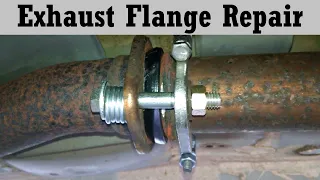 Exhaust Flange Repair | Man About Home