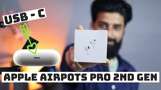 "Ultimate Review: AirPods Pro (2nd Gen) with  USB-C Case Unboxing [Hindi]" #airpodspro #apple