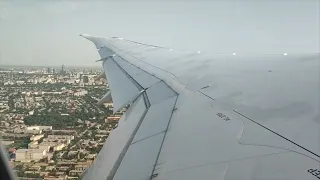 Boeing 787 Dreamliner takeoff from Tashkent