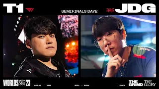 T1 vs. JDG 매치 하이라이트 | 녹아웃 스테이지 4강 Day 2 | 11.12 | 2023 월드 챔피언십