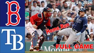 Boston Red Sox vs Tampa Bay Rays May 21, 2024 FULL GAME Highlights | MLB Highlights |2024 MLB Season