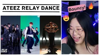 ATEEZ Relay Dance 'Growl' + 'Dejavu' + 'Bouncy' | REACTION ~ we finally watched them all! :D ~