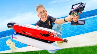 MAIN RC BOAT TERBARU SUPER NGEBUT!!