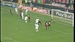 Milan 4-1 Beşiktaş Sampiyonlar ligi grup maçı UNUTULMAZ efsane maç (13.09.2000)