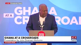 Ghana At A Crossroads: Presentation by John Dramani Mahama - Joy News Prime (2-5-22)
