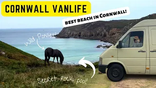 THIS IS THE BEST BEACH IN CORNWALL | UK VANLIFE