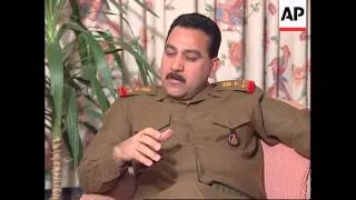 JORDAN: AMMAN: IRAQI COMMANDER HAS DEFECTED TO THE WEST