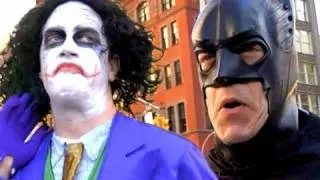 Batman vs Joker in New York!