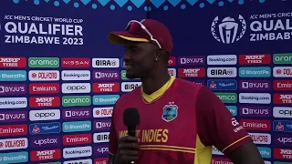 Jason Holder | Post-Match Press Conference | 2023 ICC World Cup Qualifiers | West Indies Vs. USA