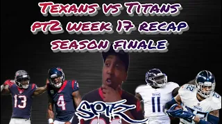 Houston Texans end the season 4-12 & fall to the Tennessee Titans 41-38