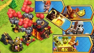 ПЛАГИАТ l ПРОХОЖУ 4 СОБЫТИЯ ОДНИМ МИКСОМ l CLASH OF CLANS