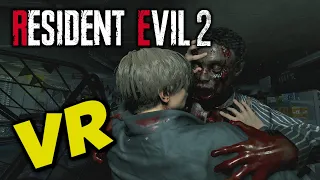 RESIDENT EVIL 2 Remake in VR! // A quick look at an early version of the upcoming VR mod!