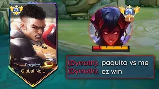 GOODBYE DYRROTH META!!🤫 THIS PAQUITO EXP LANE IS TOTALLY CAN DESTROY EVERYONE!🔥 -MLBB