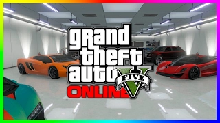 GTA 5 ONLINE 60 CAR GARAGE TOUR